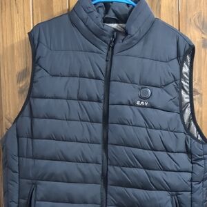 Black Women's Puffer Vest